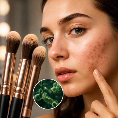 Nettoyeur Électrique pour Pinceaux de Maquillage avec Séchage
