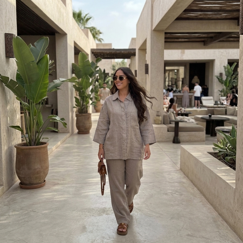 Chemise Ample & Pantalon Fluide | HANSEMA