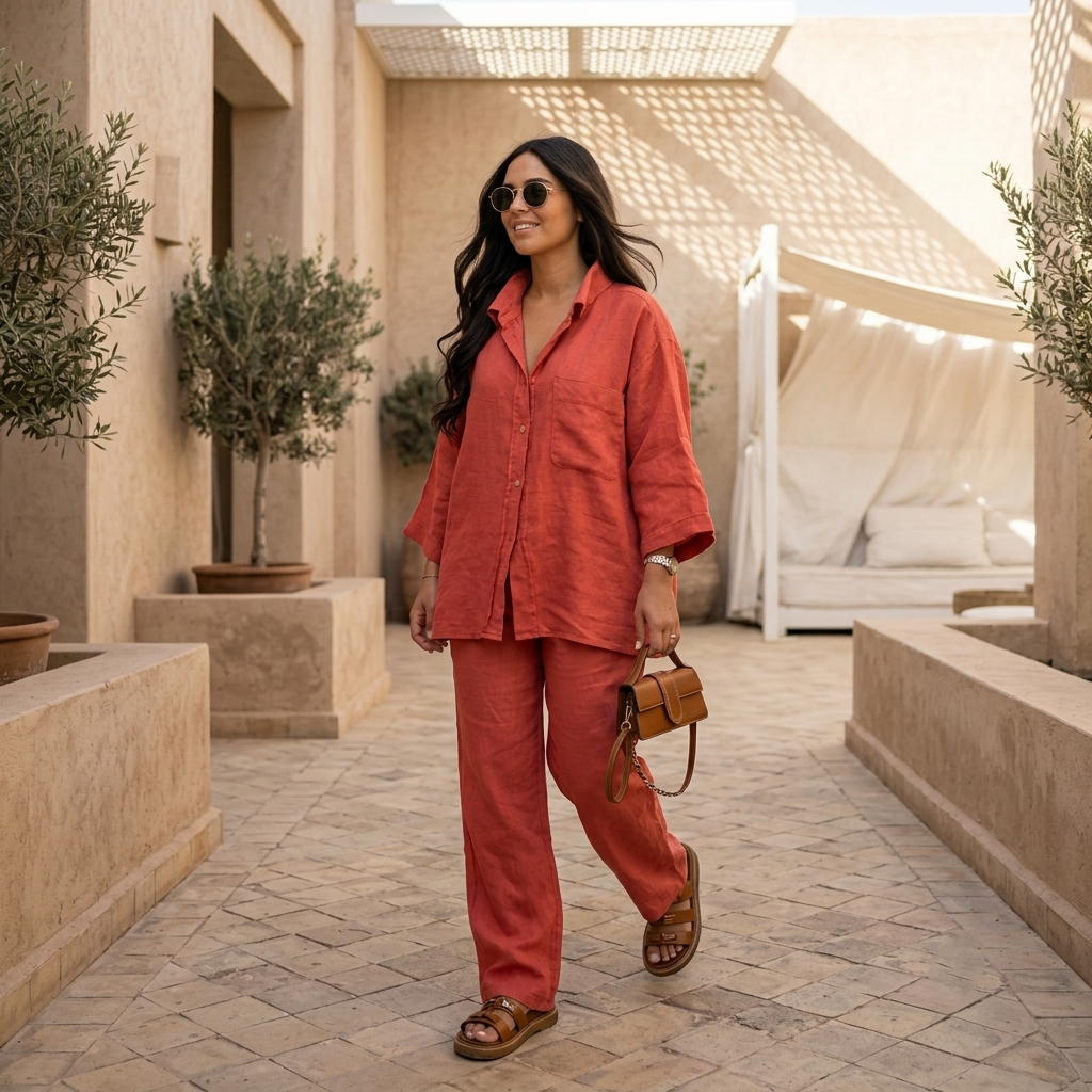 Chemise Ample & Pantalon Fluide | HANSEMA