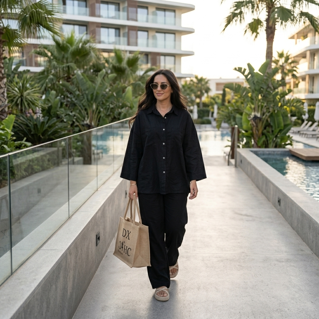 Chemise Ample & Pantalon Fluide | HANSEMA